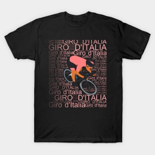 Carrera Giro Ditalia Ciclismo Italiano T-Shirt